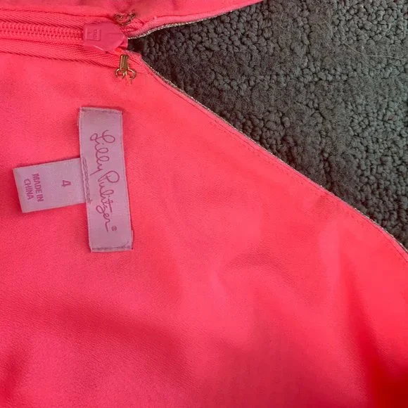 Lilly Pulitzer Pink Junie Shift Dress - Picture 5 of 6